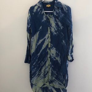 Roberta roller rabbit tie dye dress